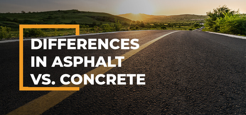 asphalt vs. concrete for a project